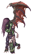 Sprite de Mutant Dragonoid