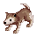 Sprite de Baby Desert Wolf